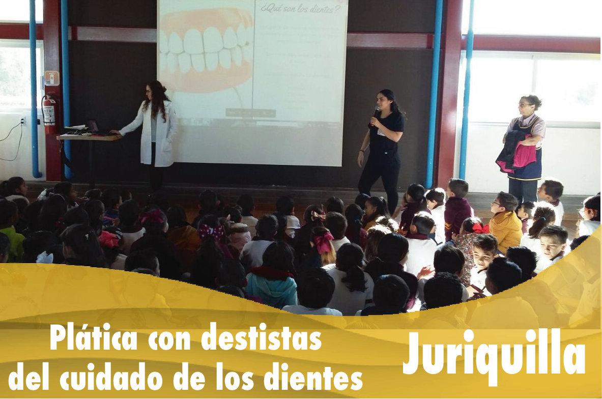Plática sobre el cuidado de dientes